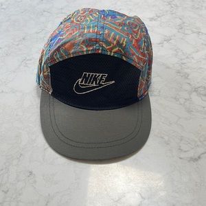 Unique Vintage Nike 90s Colorful 5 Panel Strapback